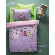 Комплект детского постельного белья Karaca Home Molly лиловый фото