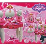 Игровой набор: Детский косметический столик Принцессы для Макияжа с Mp3 проигрывателем Glamor Mirror