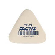 Резинка стирательная FACTIS (Испания) TRI 24, треугольная, 51х46х12 мм, мягкая, синтетический каучук, фото