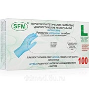 Перчатки нитриловые SFM (50пар)