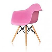Кресло Eames Style DAW (розовый) фото