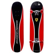 Скейтборд FERRARI 31''X8'', цвет чёрный/красный фотография