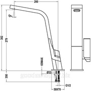 Смеситель Teka Icon H IC 915