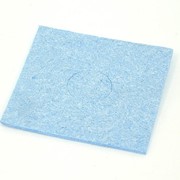 Губка для очистки паяльных жал 60х60 синяя фотография