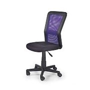 Кресло компьютерное Halmar COSMO (черно-фиолетовый) фотография