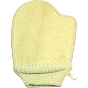 Мочалка-рукавица банная из люфы фото