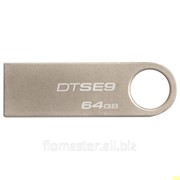 USB флэш-накопитель Kingston, DTS E9H, 64GB, металл, USB 2.0