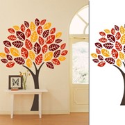Интерьерная наклейка Glozis Autumn Tree фото