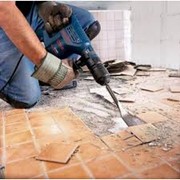 Демонтаж покрытий услуги фото