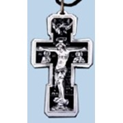 Кресты нательные (золото, серебро, кожа, платмасса) фотография