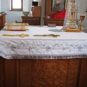 Плащаница вышитая фото