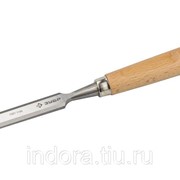 Стамеска-долото ЗУБР ЭКСПЕРТ с деревянной ручкой, хромованадиевая, 20мм