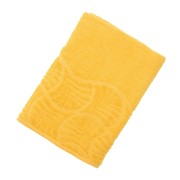 Полотенце махровое банное “Волна“, размер 70х130 см, 300 г/м2, цвет жёлтый фото