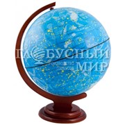 Глобус Звездного неба диаметр 320 мм на деревянной подставке фото