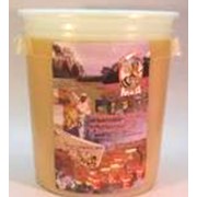 Мёд развесной 28-30 кг разнотравье в полиэтиленовых 20 литровых вёдрах. фото