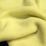 Ткань ворсовая (велсофт) двухсторонняя, Желтая фото