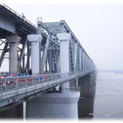 Строительство железнодорожных мостов фото