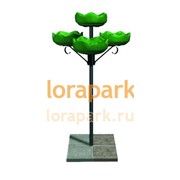 Цветочница фигурный парковый 3 вертикального озеленения металлическая фото