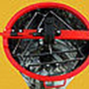 Медогонка 3-х рамочная поворотная нержавеющий бак и кассеты (сварные), ротор оцинкованный фото
