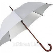 Зонт-трость Unit Standard, серебристый 393.01 фотография
