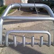 Порошковая покраска кенгурятника для внедорожника фото