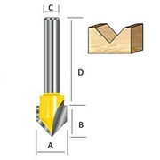 Фреза для V-образных пазов Makita D-10730 фотография