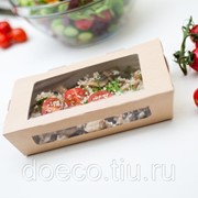 Упаковка для салатов 150*115*50 мм ECO SALAD 600 фотография