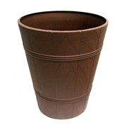 Кашпо пластиковое “Древоподобное Пальмовка“ коричневое 15л 0951-011 фото