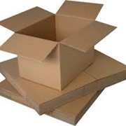 Коробки из картона из 3-х слойного гофрокартона.