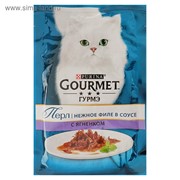 Влажный корм GOURMET PERLE для кошек, ягненок, пауч, 85 г фотография