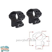 Аксессуары Hawke Кольца Matchmount 1"/9-11mm/Med