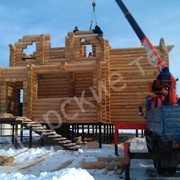 Изготовление деревянных бревенчатых срубов домов, коттеджей, бань любого размера и сложности