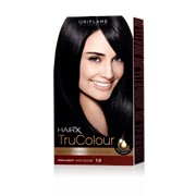 HairX TruColour - 1.0 Black - Краска для волос.