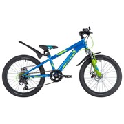 Велосипед 20“ Novatrack Pointer, 2021, цвет синий фотография