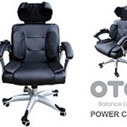 Офисное эргономичное массажное кресло OTO Power Chair PC-800 фото