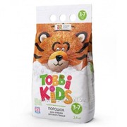 Детский стиральный порошок Tobbi Kids 3-7 лет, пакет 2,4 кг фотография