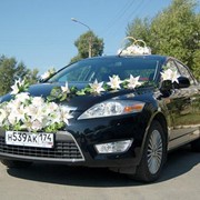 Украшение свадебных автомобилей фото