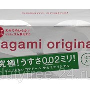 Ультратонкие презервативы Sagami Original 0.02 - 12 шт. фото