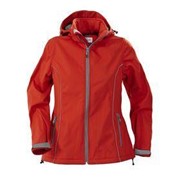 Куртка софтшелл женская HANG GLIDING, красная, размер XL фотография