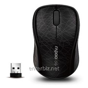 Мышь беспроводная RAPOO 3100p черная USB фотография