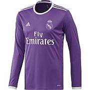 Форма футбольная Реал Мадрид 16-17 гостевая Длинный рукав (Размер одежды: 52 размер (Size XL) Рост 185-195 фото