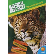 Цветная бумага А4 двусторонняя Animal Planet AP15-250K 28934