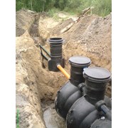 Монтаж автономной канализации ( септики, локальные очистные установки) фото