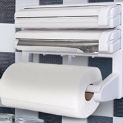 Держатель для кухонных бумажных полотенец 3в1 - Triple Paper Dispenser for Kitchen