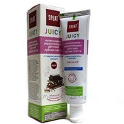 Детская укрепляющая зубная паста с Splat гидроксиапатитом серия Juicy Шоколад / Сhocolate 35 мл
