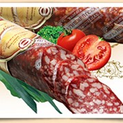 Колбаса сырокопченая «Брауншвейгская» фото