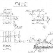 Плита анкерная ПА-1-2 типовой проект 3.407-115