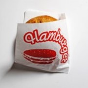 Саше уголок под хотдог, гамбургер, картошку фри - жиростойкий пакет “саше“уголок фото