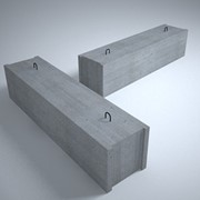 Блок бетонный стеновой /фундаментный фото