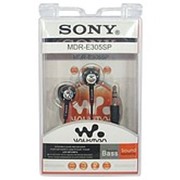 Наушники MP3 в блистере Sony MDR-E305- SD фото